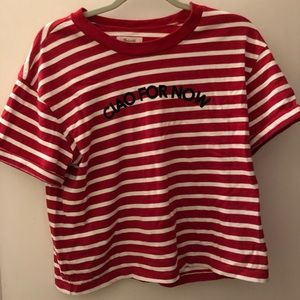 “Ciao For Now” Madewell Top